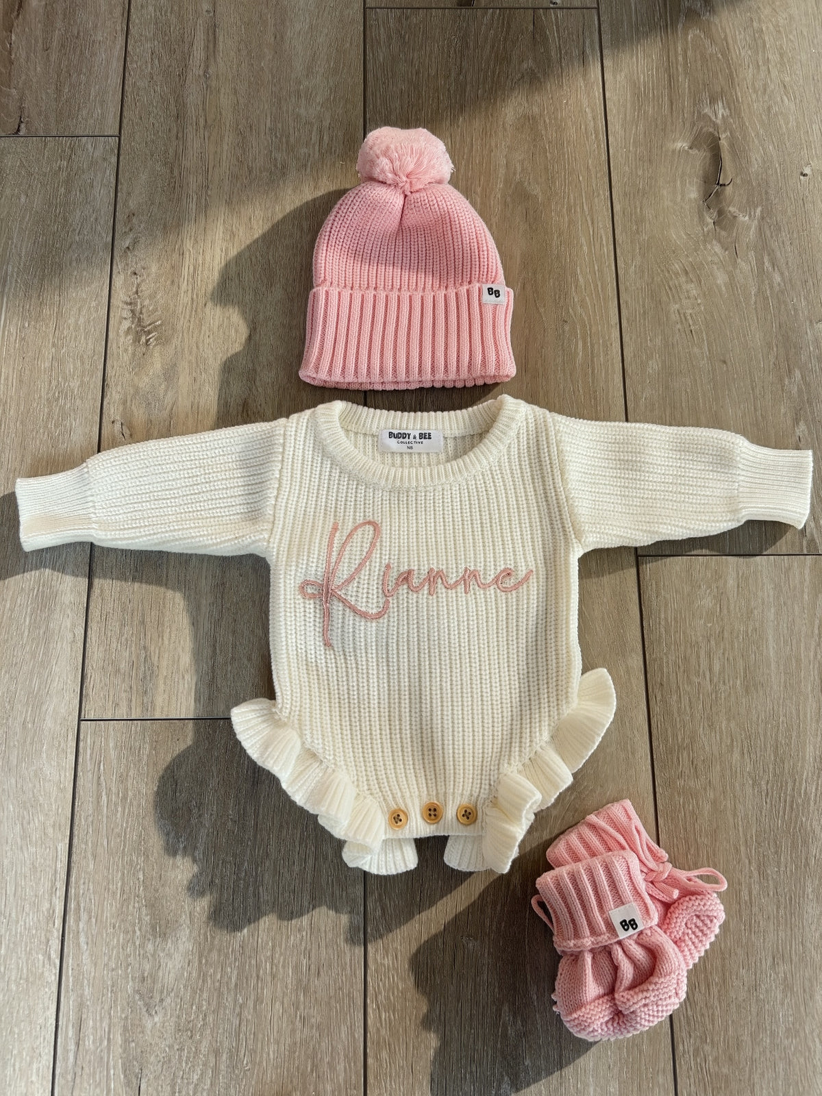 Beanie & Booties ♡ Blush