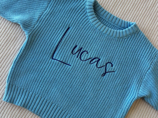 Knit Jumper ♡ Ocean