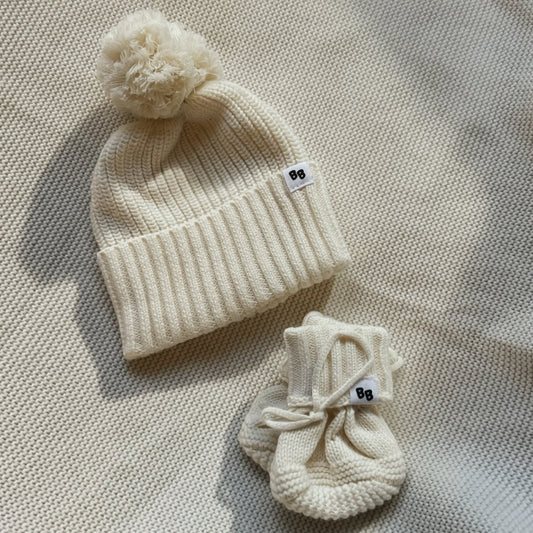 Beanie & Booties ♡ Cloud