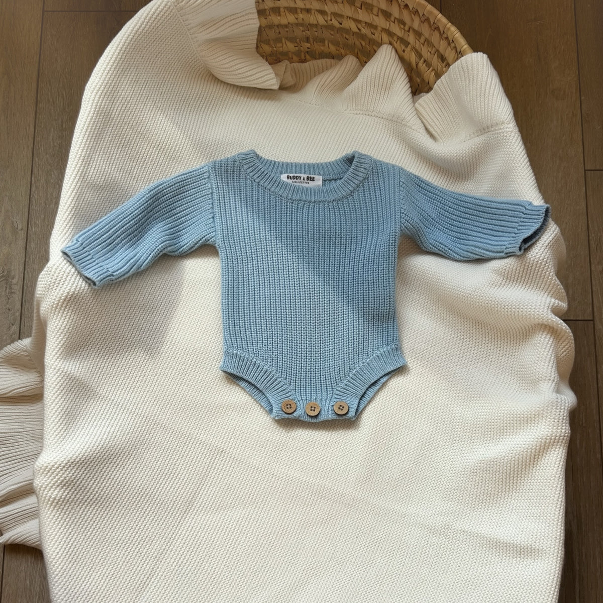 The Theodore Knit Romper ♡ Mist