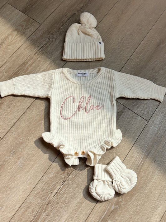 Beanie & Booties ♡ Cloud