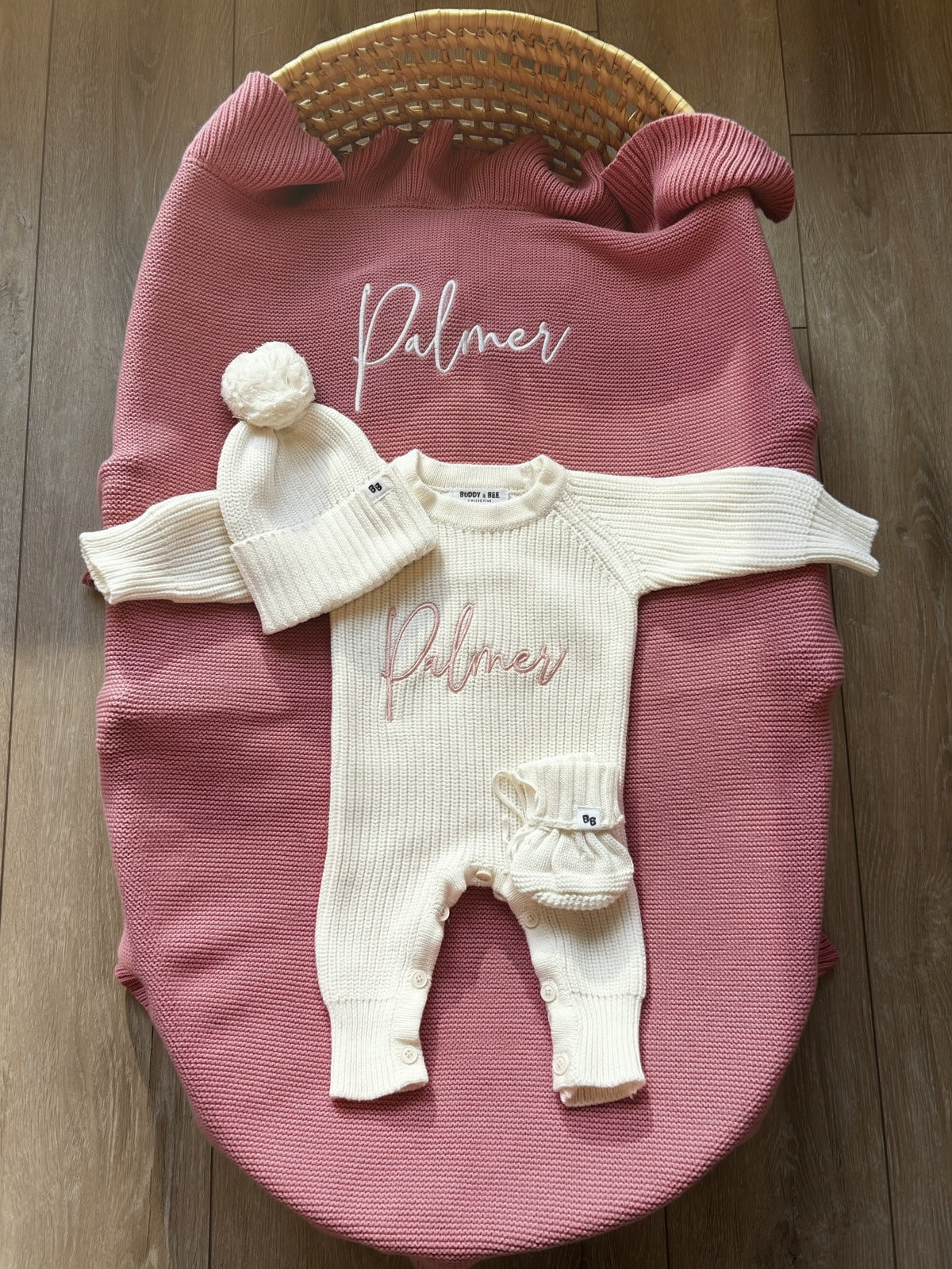 Ruffle Knit Blanket ♡ Rosie