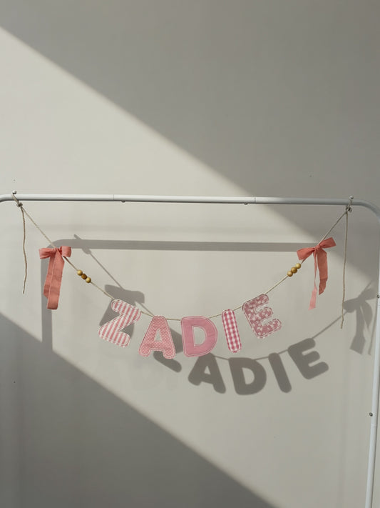 ♡ Our Nursery Name Garlands