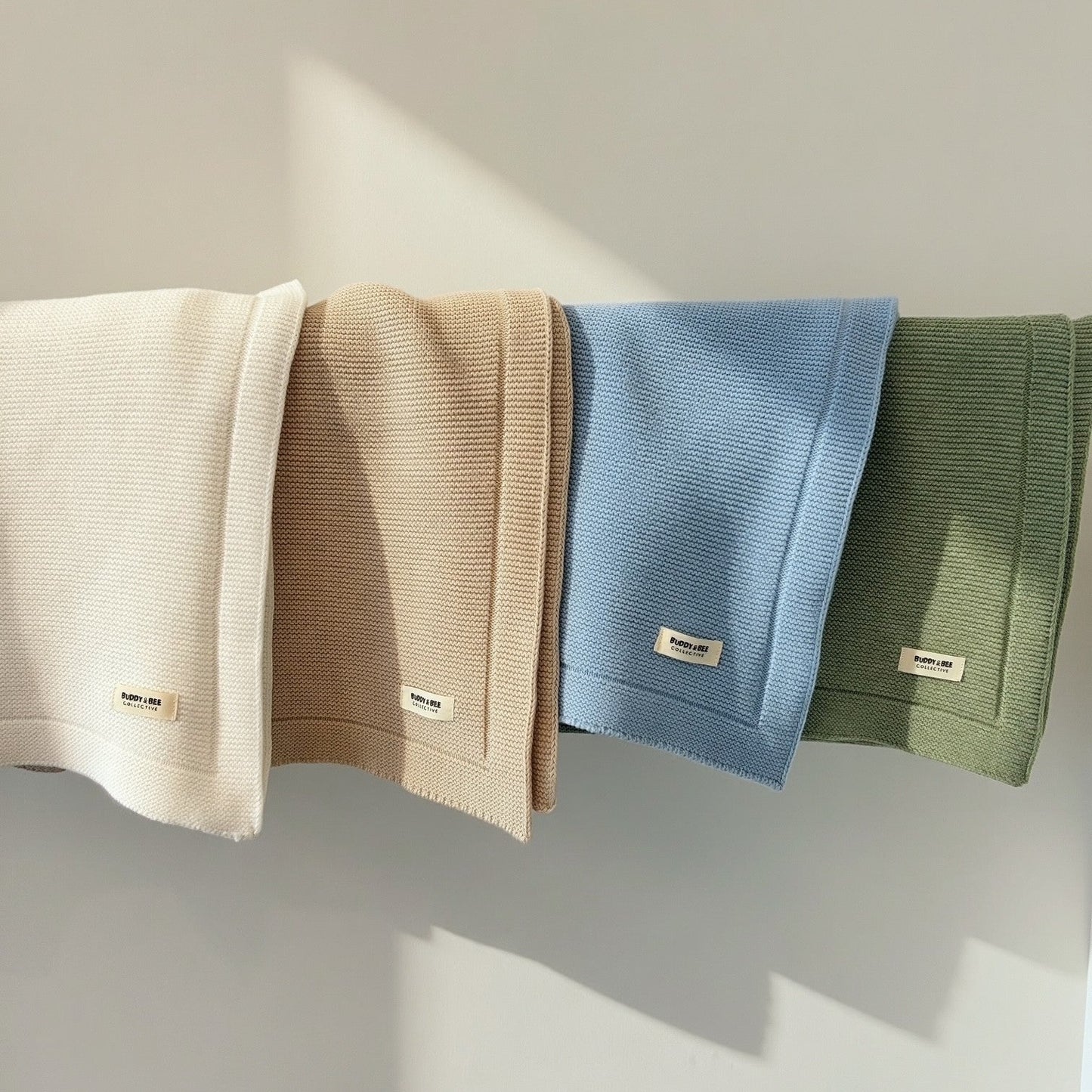 Classic Knit Blanket ♡ Fern